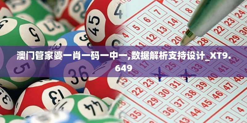 澳门管家婆一肖一码一中一,数据解析支持设计_XT9.649
