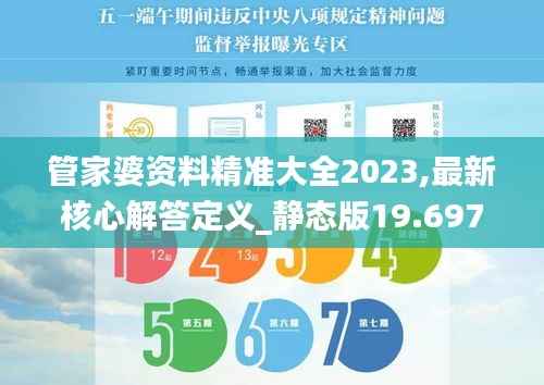 管家婆资料精准大全2023,最新核心解答定义_静态版19.697