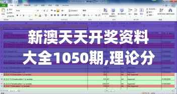新澳天天开奖资料大全1050期,理论分析解析说明_3D2.425