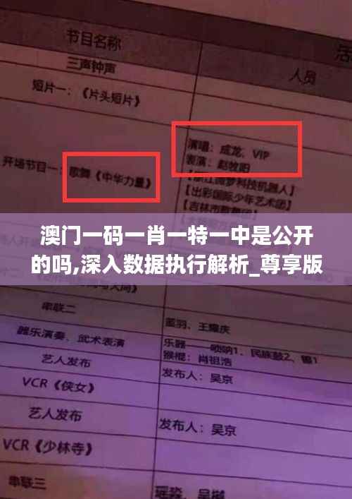 澳门一码一肖一特一中是公开的吗,深入数据执行解析_尊享版2.134
