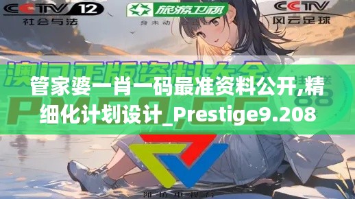管家婆一肖一码最准资料公开,精细化计划设计_Prestige9.208