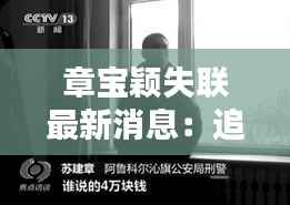 章宝颖失联最新消息：追踪失踪之谜