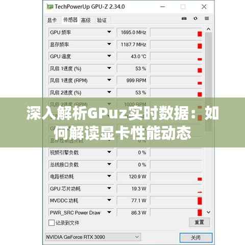 深入解析GPuz实时数据：如何解读显卡性能动态
