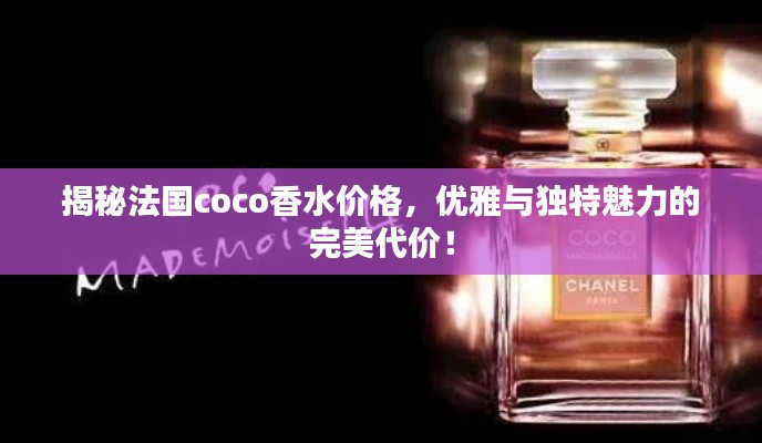 揭秘法国coco香水价格,优雅与独特魅力的完美代价!