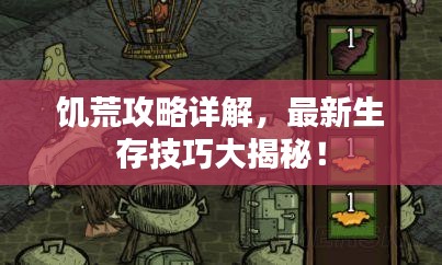 饥荒攻略详解,最新生存技巧大揭秘!