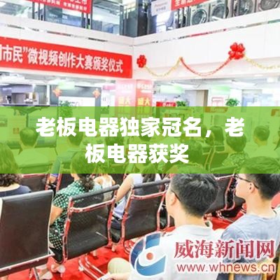 老板电器独家冠名,老板电器获奖